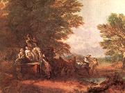 The Harvest Wagon Thomas Gainsborough